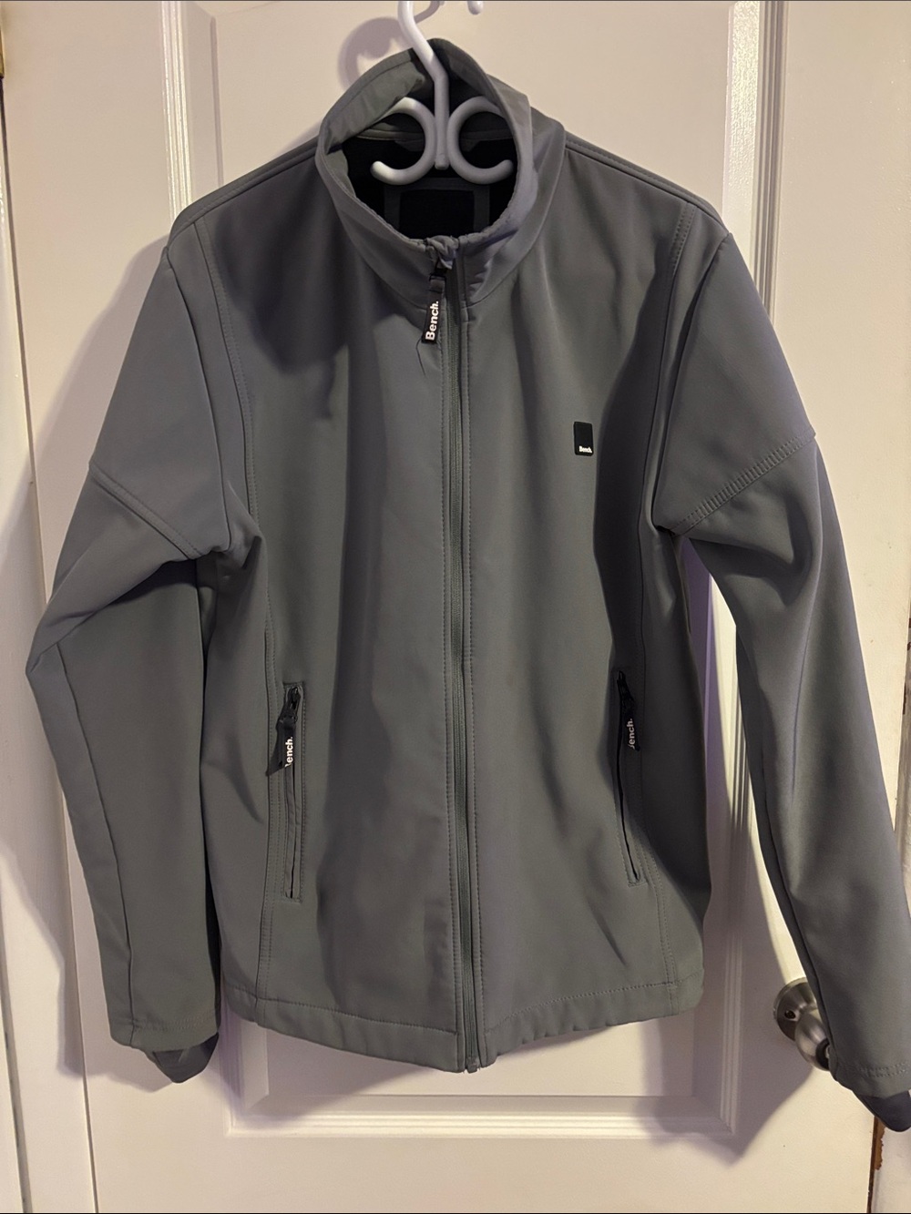 Bench Men's Gray Lightweight Softshell Jacket